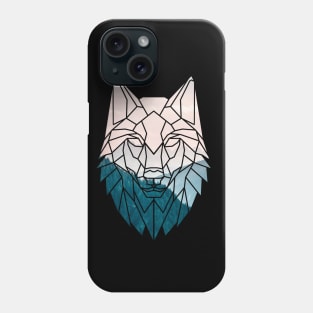 Geometric Wolf Phone Case