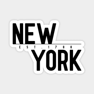 New York Est. 1788 Magnet