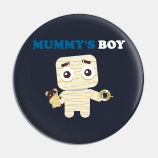 Mummy Boy Pin