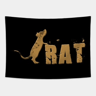 Retro Rat Tapestry