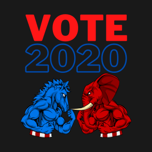 Vote 2020, Battle of the year, Our choice our future, Facing the country T-Shirt