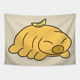 Banana Water Bear Tapestry