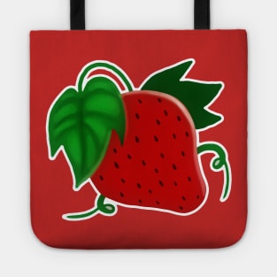 Red Strawberry Tote