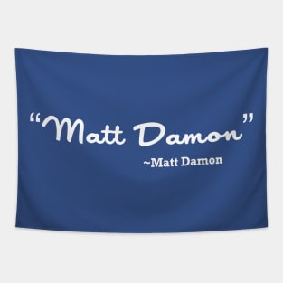 Damon World Police Tapestry