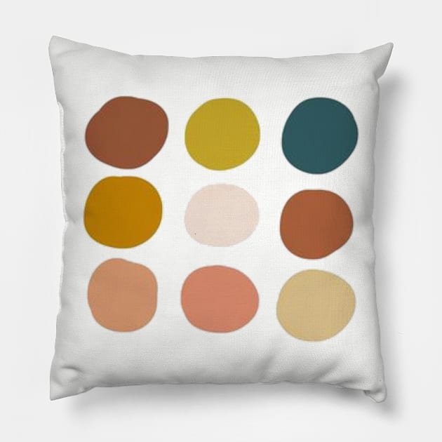 Fall Color Palette Pillow by Designs by Katie Leigh