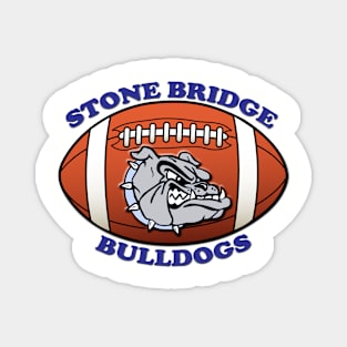 Stone Bridge Bulldogs Move the Chains Magnet