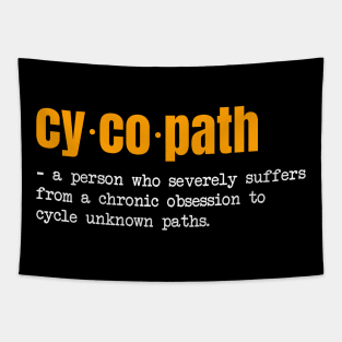 Cycopath Definition Biker Edition Tapestry