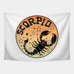 SCORPIO ZODIAC Tapestry