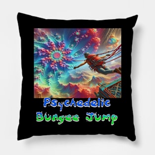 Psychedelic Bungee jump 2.0 Pillow