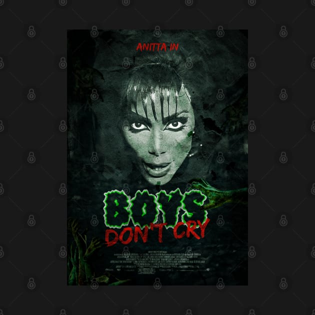 Anitta Boys Don't Cry Horror Movie Poster by MairlaStore