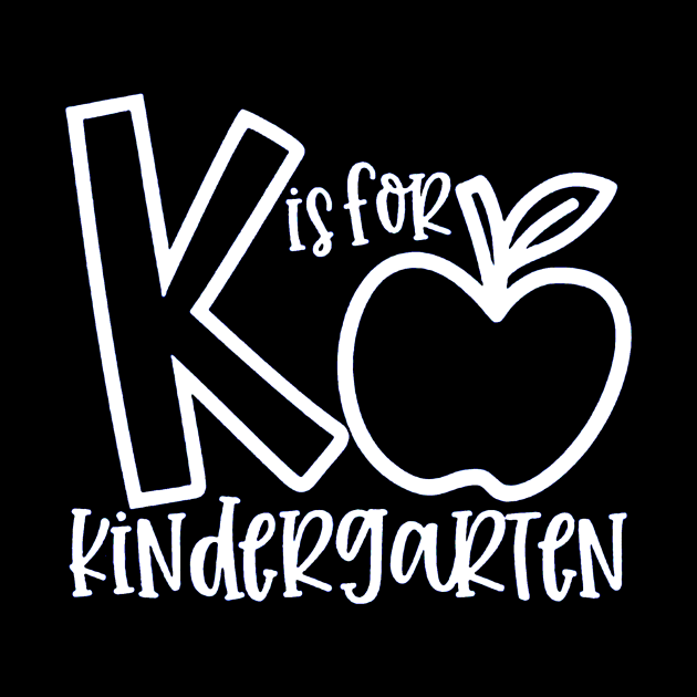 k is for kindergarten by agungpramanaartwork