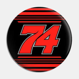 Ryan Vargas #74 2024 NASCAR Design Pin