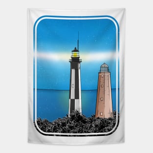 Cape Henry Lighthouses Tapestry