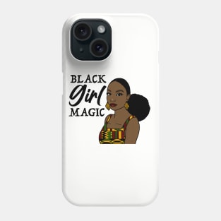 Black Girl Magic Black Queen Melanin Poppin Black History Month Phone Case