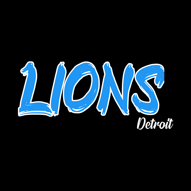 Detroit Lions by TshirtMA