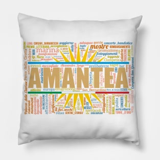 Amantea Wordart Pillow