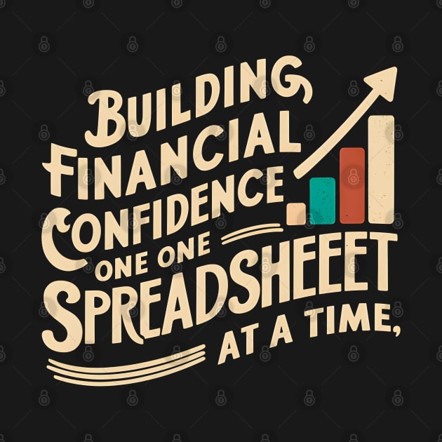 Building Financial Confidence One Spreadsheet At a Time |  Accountant by T-shirt US