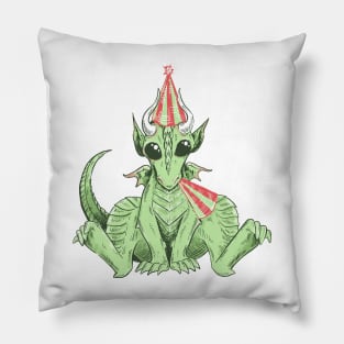 Birthday Dragon Pillow