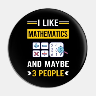 3 People Mathematics Math Maths Pin