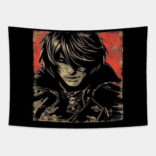 captain H Tapestry by rocknerd