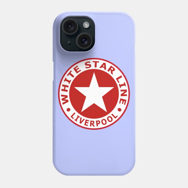 White Star Line Phone Case by Lyvershop