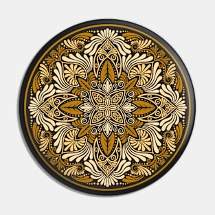 Autumn Dreams Mandala Pin