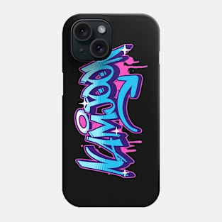 BTS Bangtan Kim Namjoon RM graffiti typography army | Morcaworks Phone Case