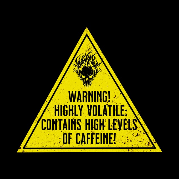 Warning! Highly Volatile: High Levels of Caffeine by LexieLou