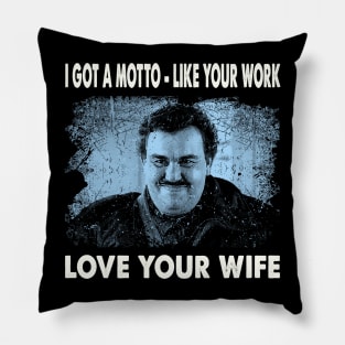 Graphic Photo Love Your Wife Pillow