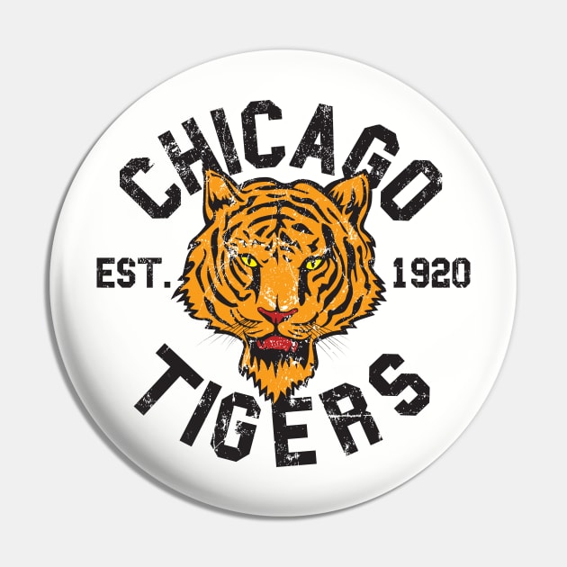 Chicago Tigers Pin by MindsparkCreative