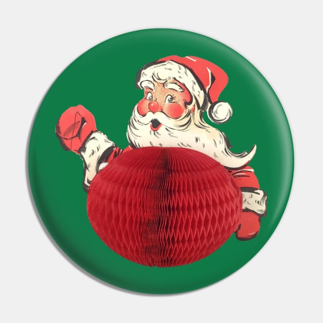 Santa Belly Pin by Eugene and Jonnie Tee's