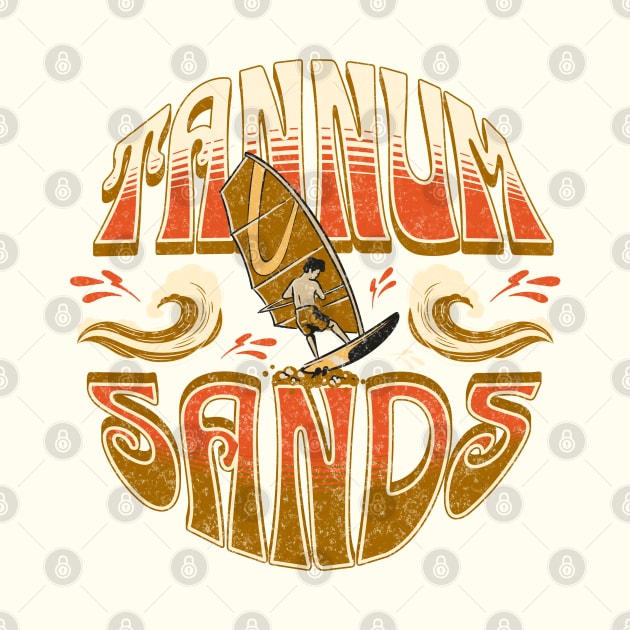 Tannum Sands, Queensland, Vintage Distressed Graphic by Speshly