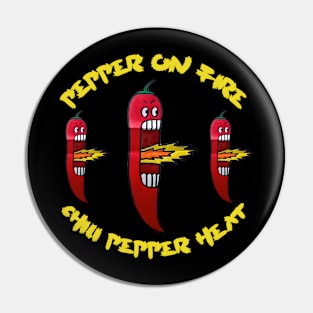 Chilli pepper heat Pin