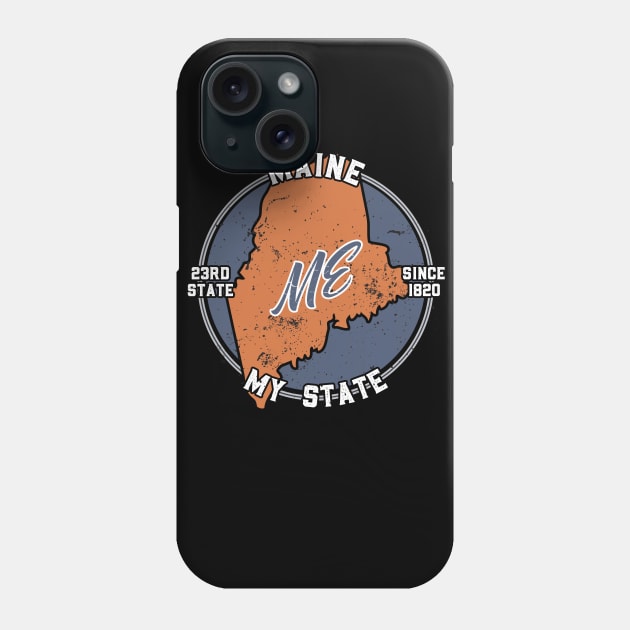 Maine My State Patriot State Tourist Gift Phone Case by atomguy