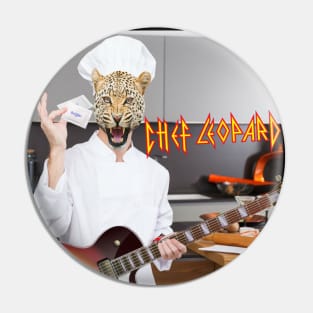 Chef Leopard Pin