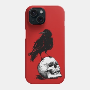 Crow & Skull Phone Case