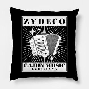 ZYDECO MUSIC T-SHIRT Pillow