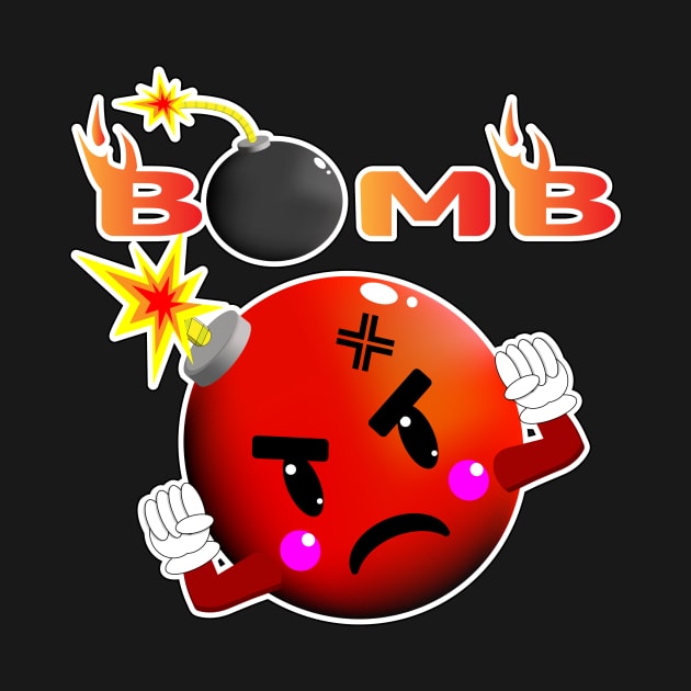 bomb cartoon by wari93