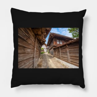 Traditional Bulgarian houses Pillow