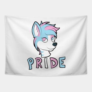 Trans Pride - Furry Mascot Tapestry