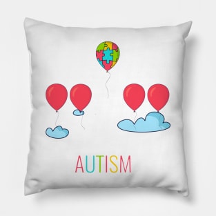 Motivation, Cool,  Support,  Autism Awareness Day, Mom of a Warrior autistic, Autism advocacy Pillow