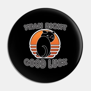 18 Good Luck Cat Pin