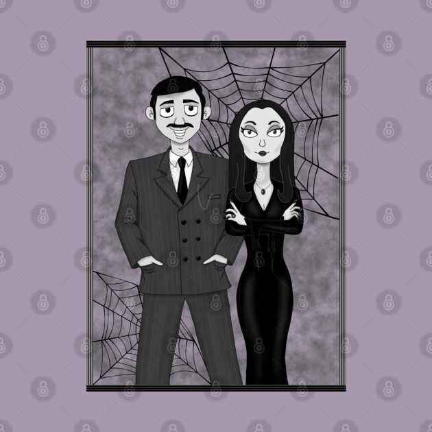 Gomez and Morticia Addams by Beck’s Randoms