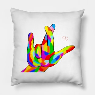 ASL I REALLY Love You Pillow