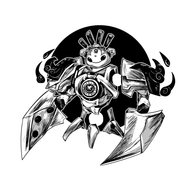 Jade Bot Mechanist Guild Wars 2 by Phreephur