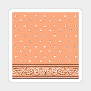 Peach Bandanana Magnet