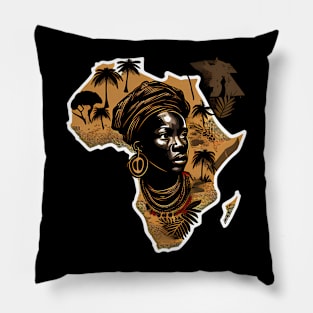 Black History Month Pillow