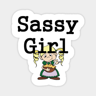 Sassy Girl Magnet