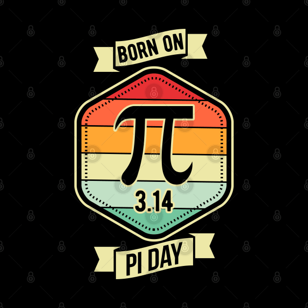 Born On March 14 Happy Pi Day Birthday Math Teacher Kids by FabulousDesigns