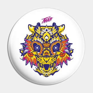 Flower Tyger Pin